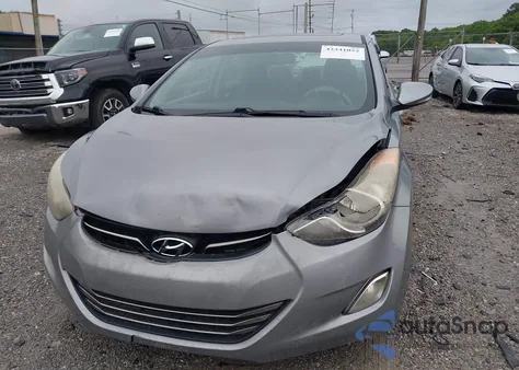 2012 Hyundai Elantra Gls/Limited from USA, damaged, VIN KMHDH4AE6CU282875